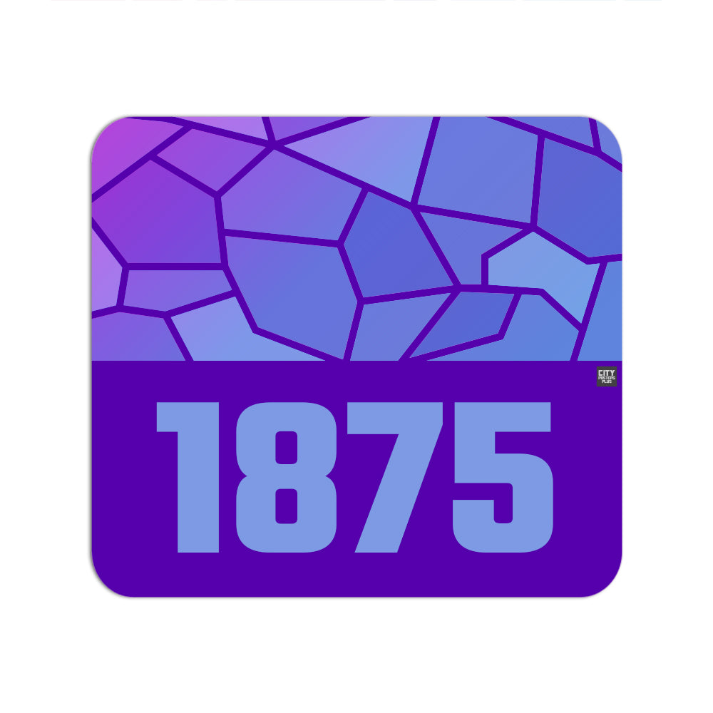 1875 Year Mouse pad (Purple)