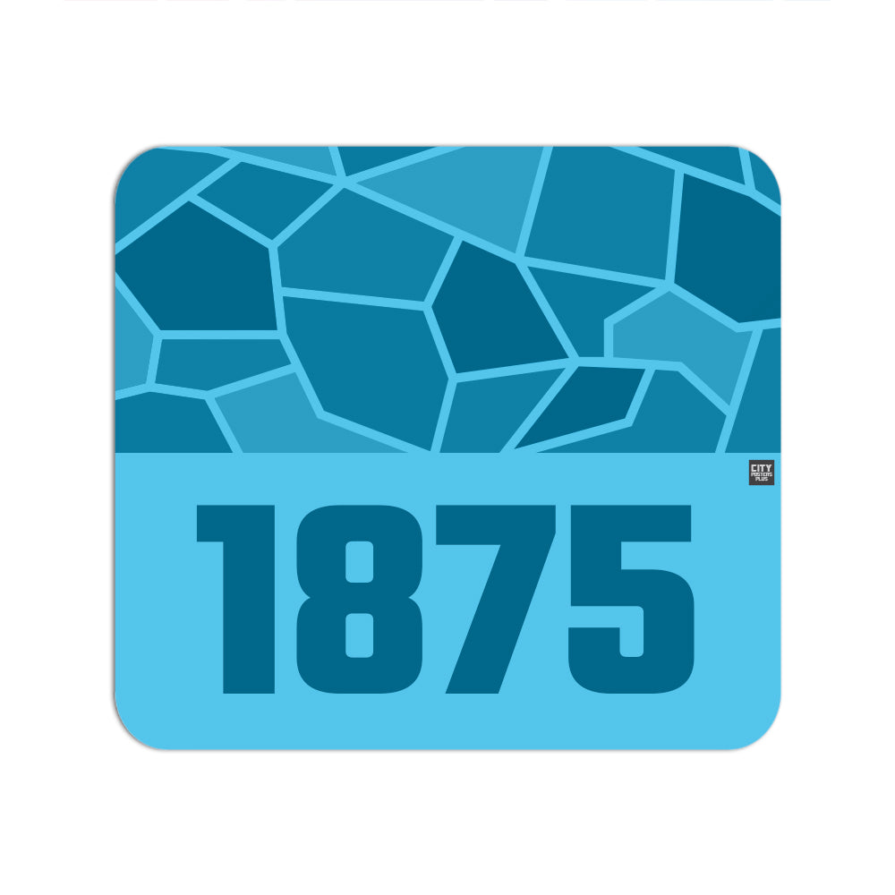 1875 Year Mouse pad (Sky Blue)