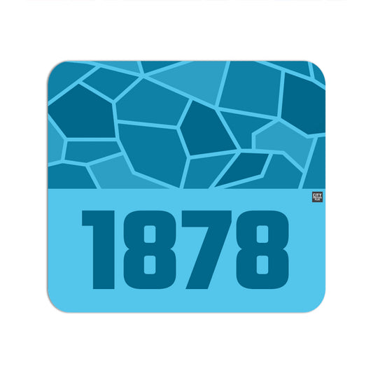 1878 Year Mouse pad (Sky Blue)