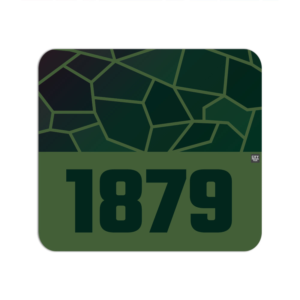 1879 Year Mouse pad (Olive Green)