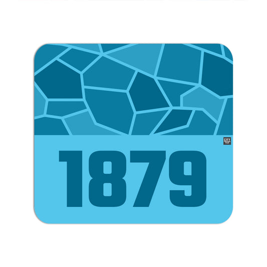 1879 Year Mouse pad (Sky Blue)