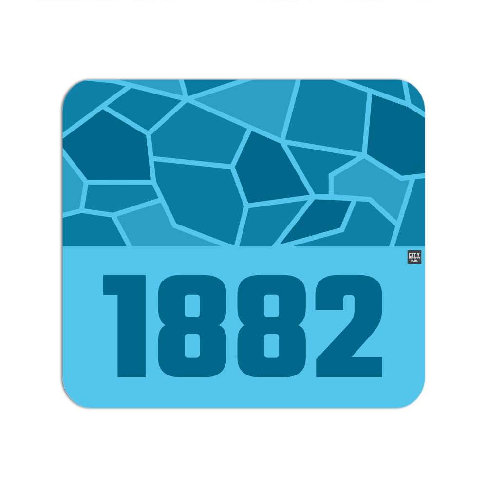 1882 Year Mouse pad (Sky Blue)