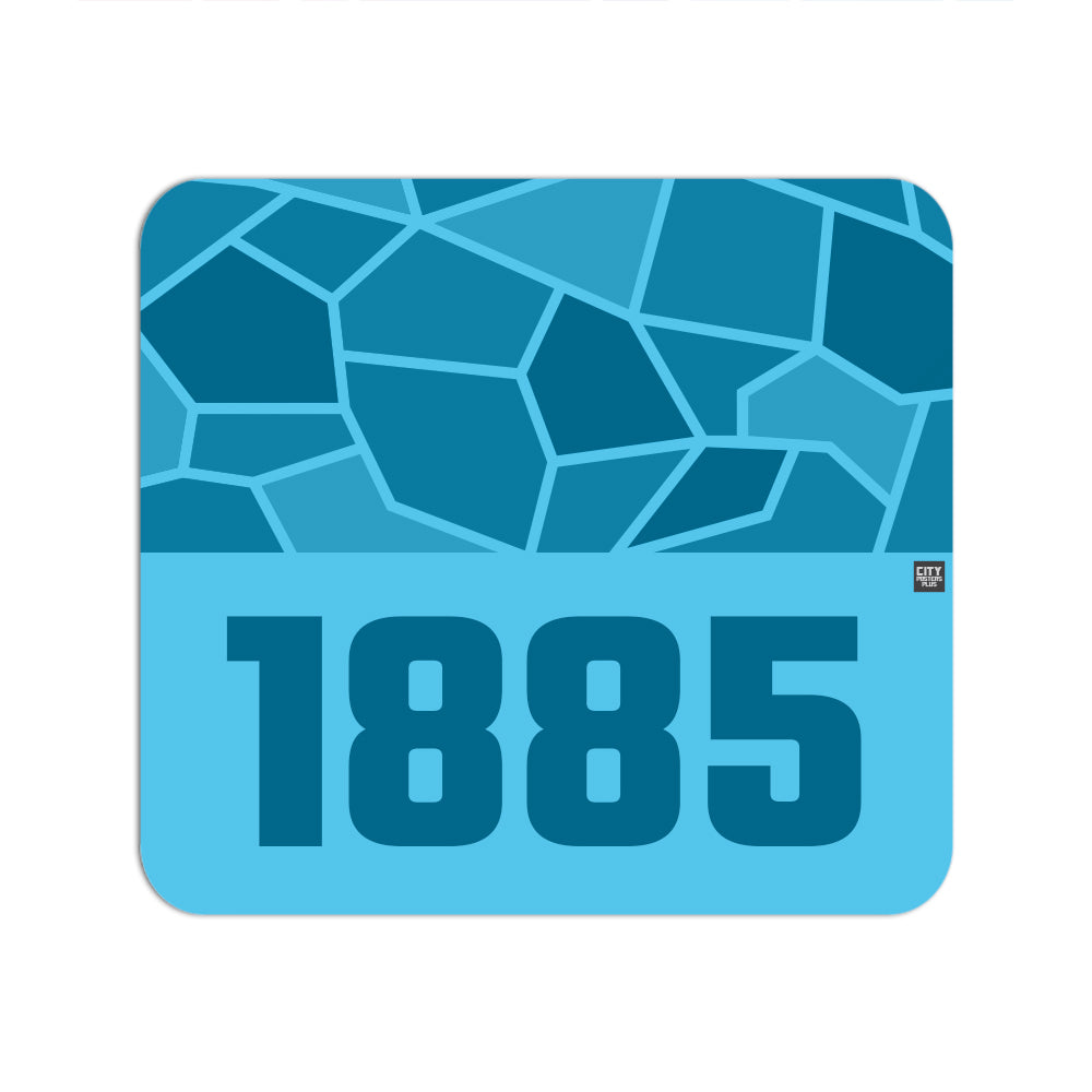 1885 Year Mouse pad (Sky Blue)