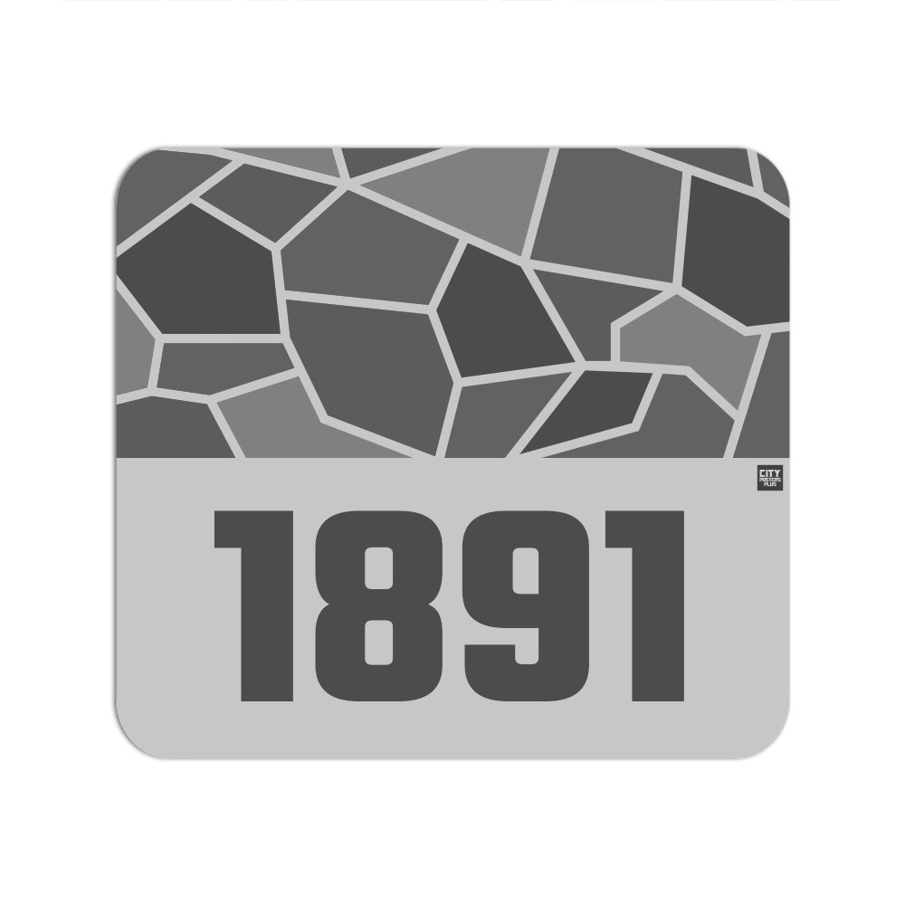 1891 Year Mouse pad (Melange Grey)