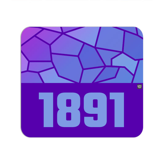 1891 Year Mouse pad (Purple)