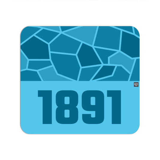 1891 Year Mouse pad (Sky Blue)