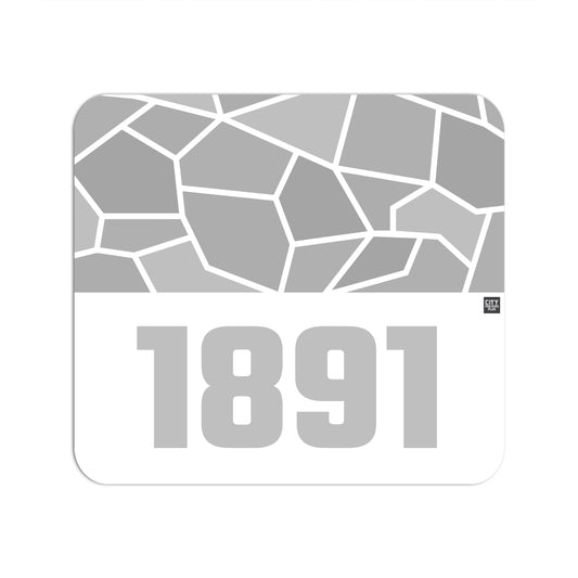 1891 Year Mouse pad (White)