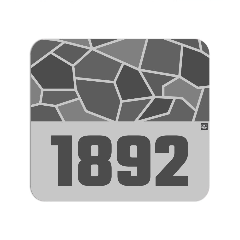 1892 Year Mouse pad (Melange Grey)