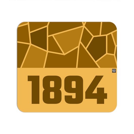 1894 Year Mouse pad (Golden Yellow)