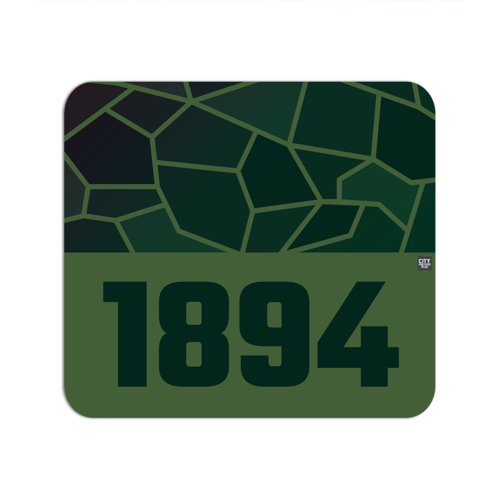 1894 Year Mouse pad (Olive Green)