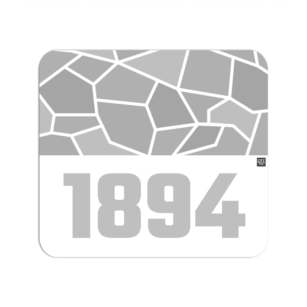 1894 Year Mouse pad (White)