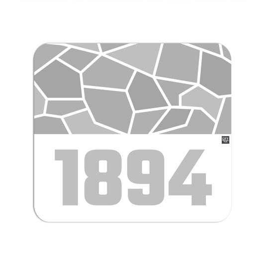 1894 Year Mouse pad (White)