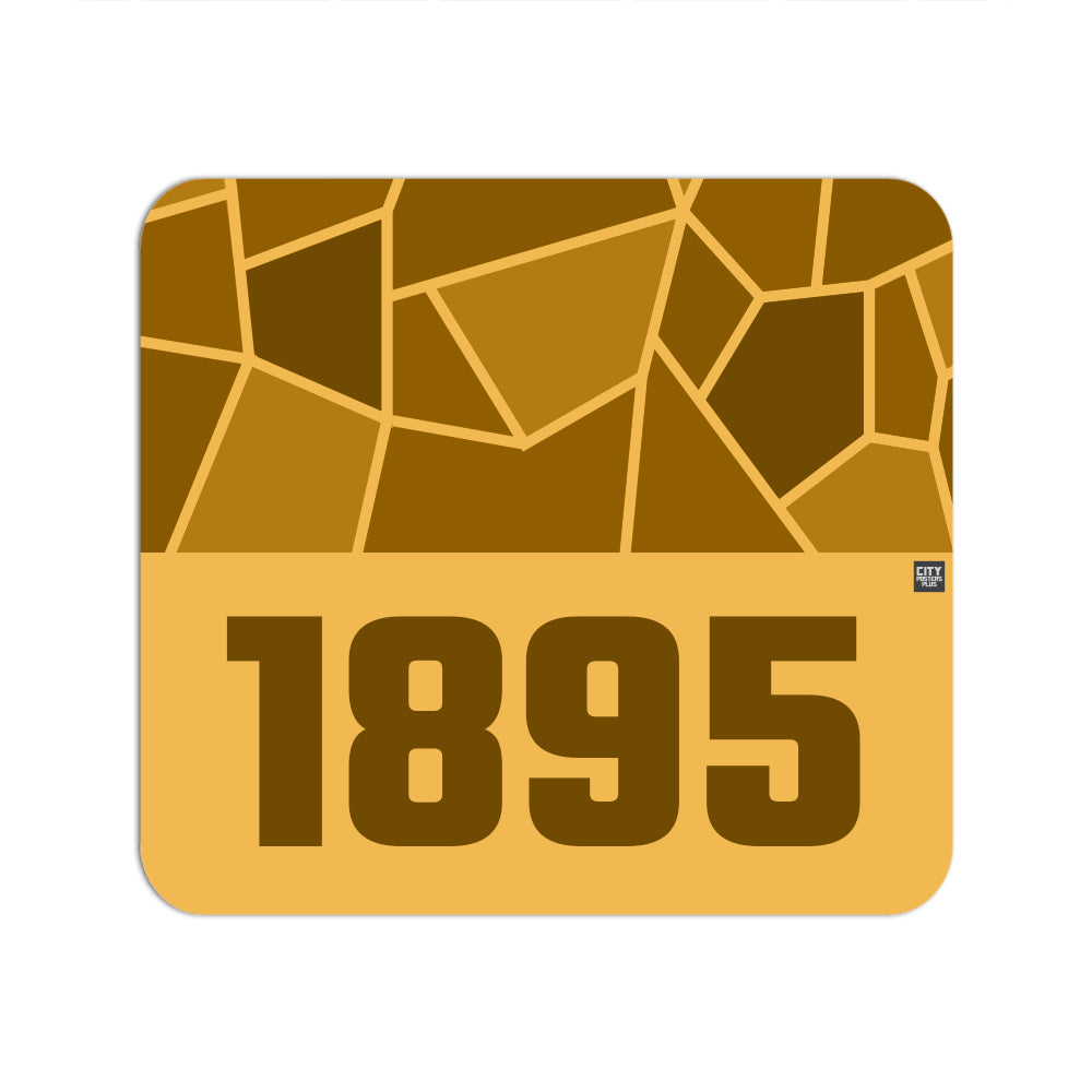 1895 Year Mouse pad (Golden Yellow)