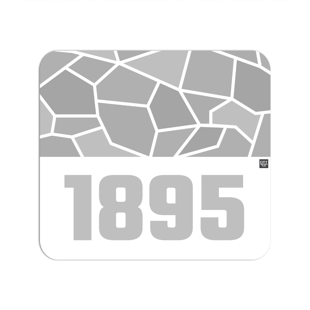 1895 Year Mouse pad (White)