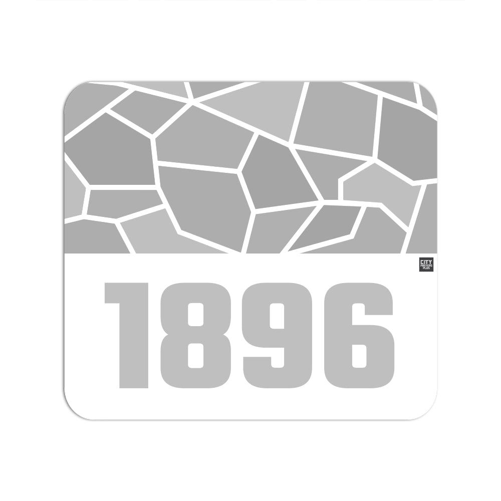 1896 Year Mouse pad (White)