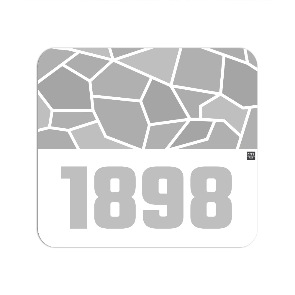 1898 Year Mouse pad (White)