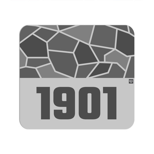 1901 Year Mouse pad (Melange Grey)