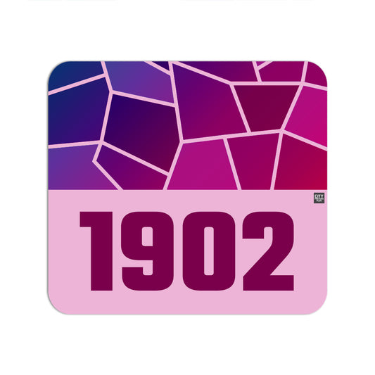 1902 Year Mouse pad (Light Pink)