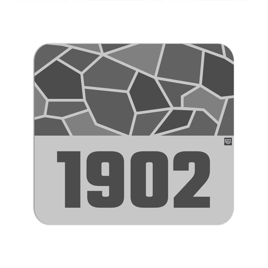 1902 Year Mouse pad (Melange Grey)