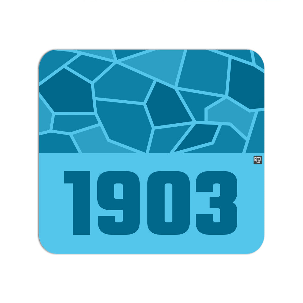 1903 Year Mouse pad (Sky Blue)