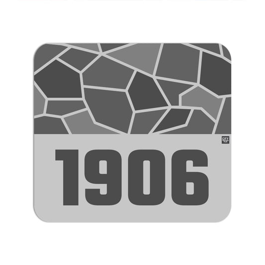 1906 Year Mouse pad (Melange Grey)