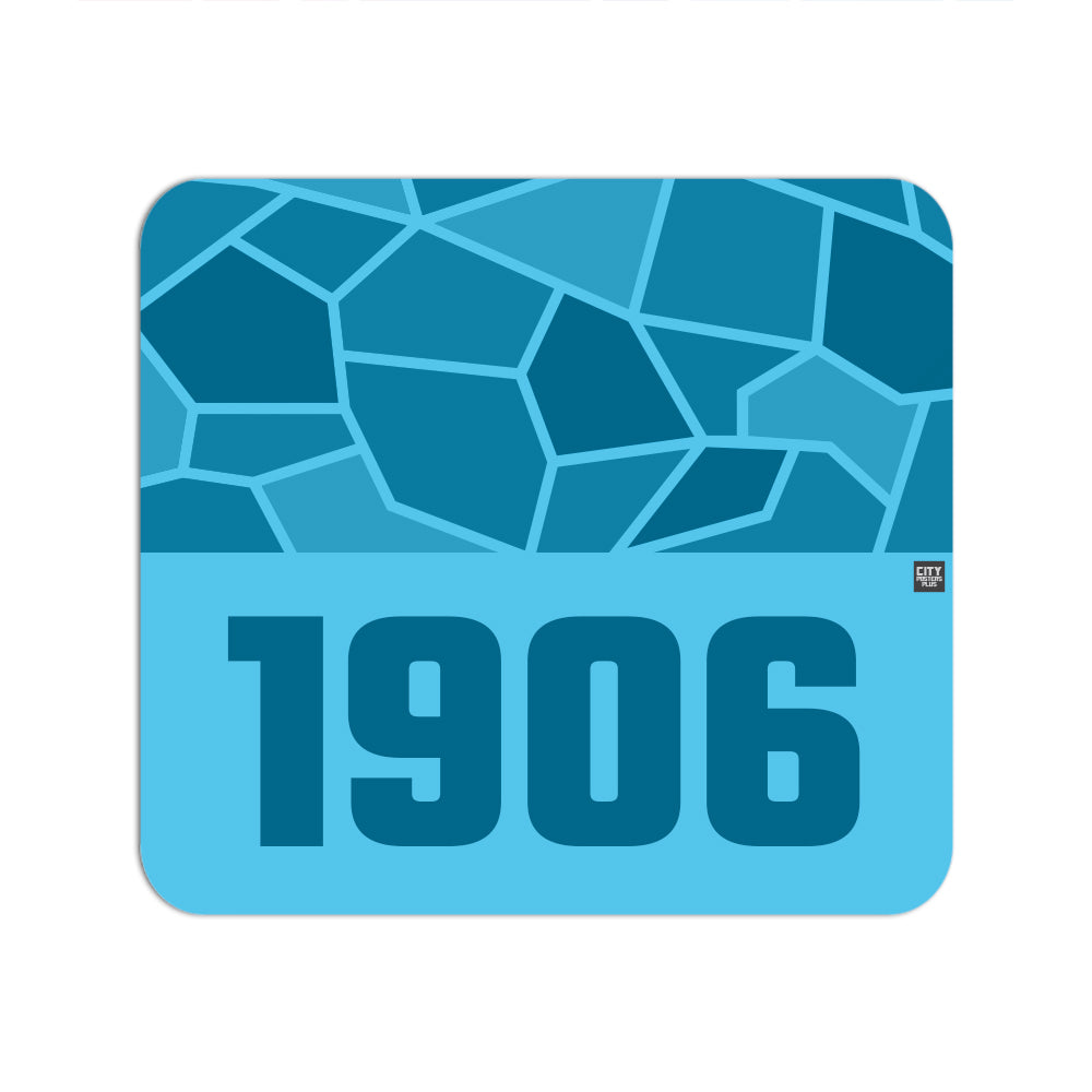 1906 Year Mouse pad (Sky Blue)