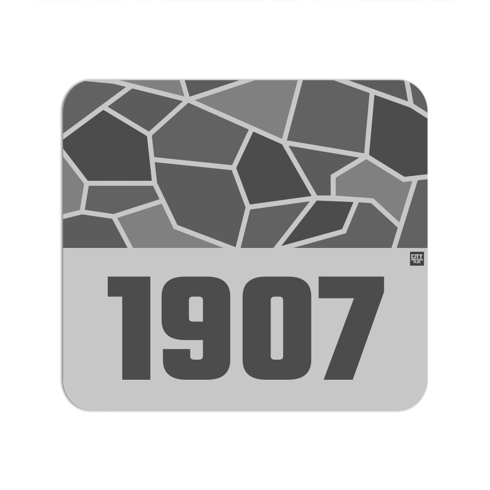 1907 Year Mouse pad (Melange Grey)