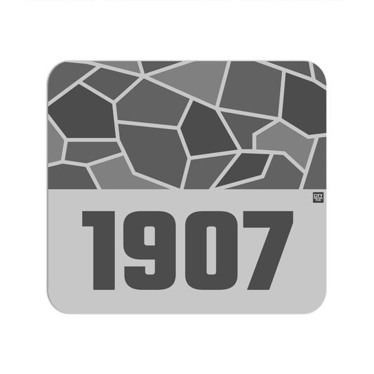 1907 Year Mouse pad (Melange Grey)