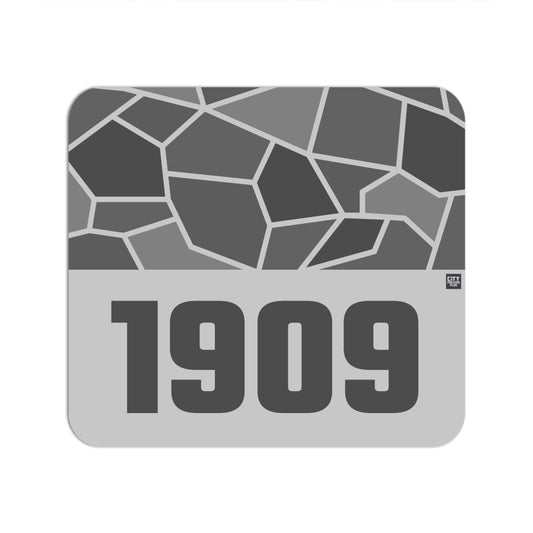 1909 Year Mouse pad (Melange Grey)