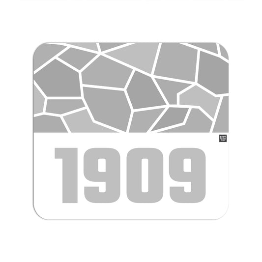 1909 Year Mouse pad (White)