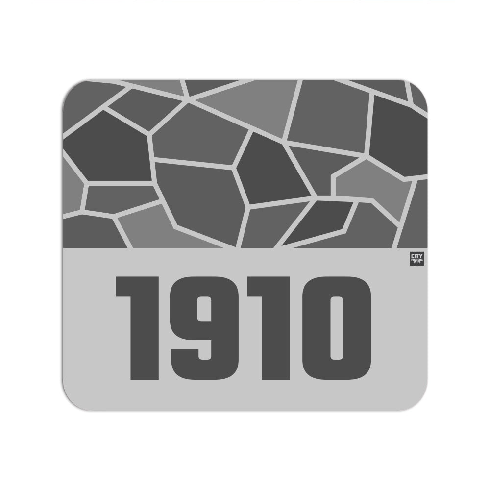 1910 Year Mouse pad (Melange Grey)