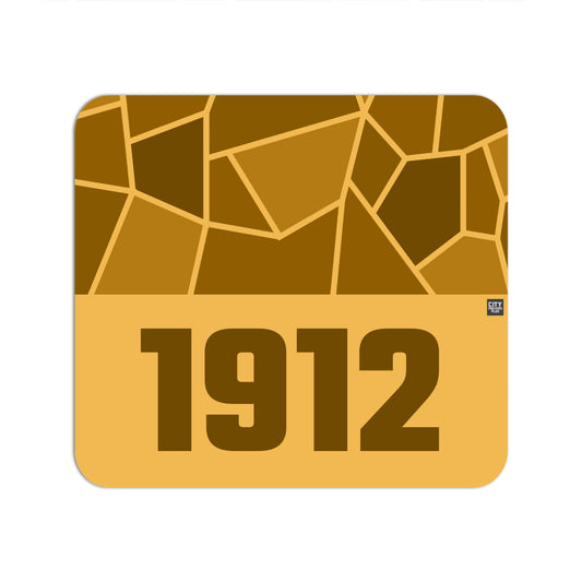 1912 Year Mouse pad (Golden Yellow)