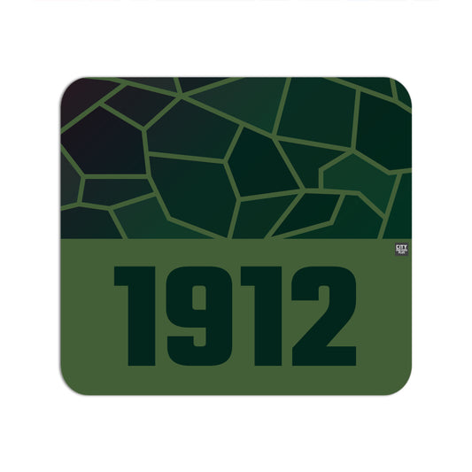 1912 Year Mouse pad (Olive Green)