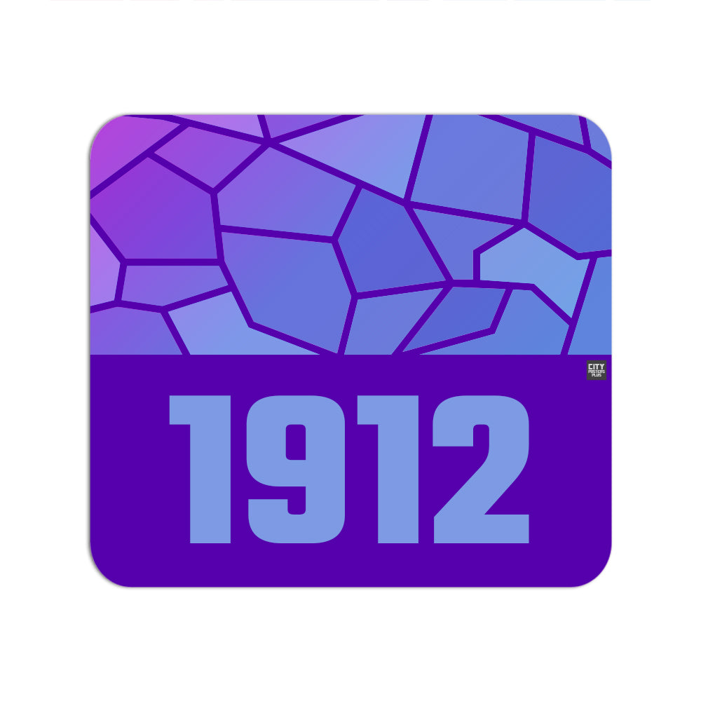 1912 Year Mouse pad (Purple)