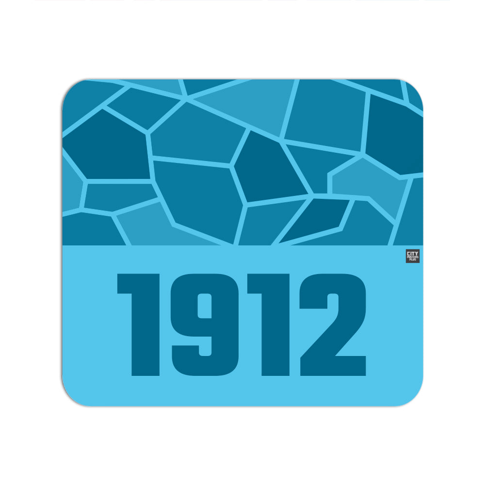 1912 Year Mouse pad (Sky Blue)