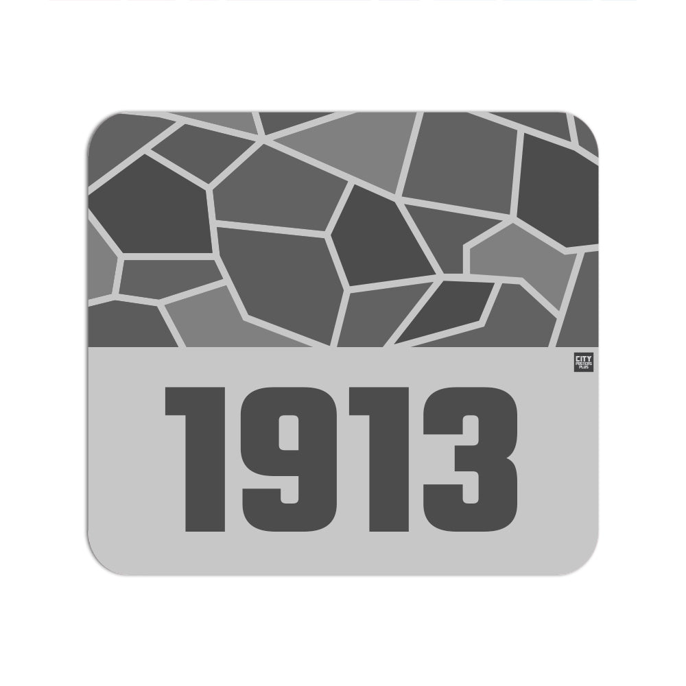 1913 Year Mouse pad (Melange Grey)