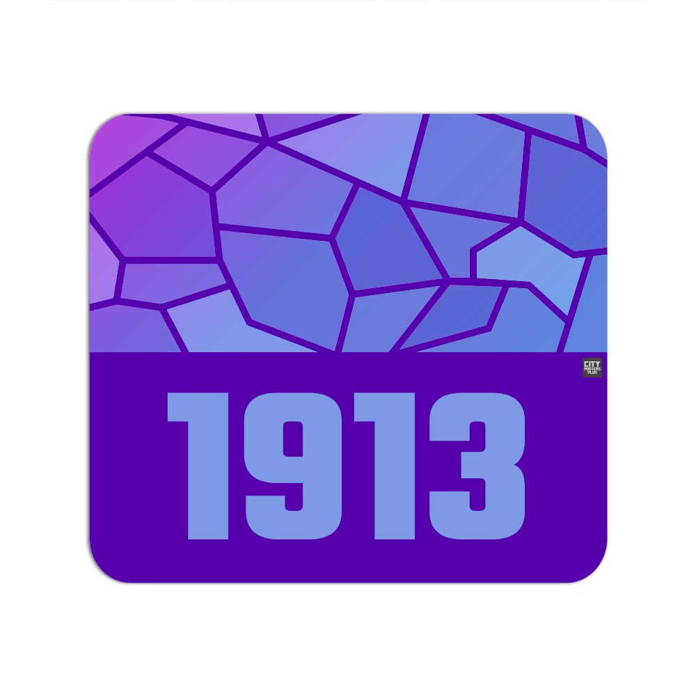 1913 Year Mouse pad (Purple)