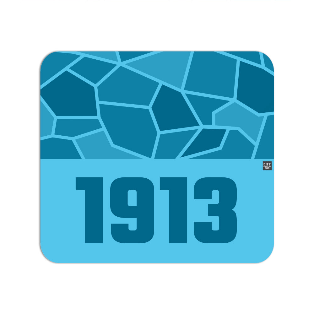 1913 Year Mouse pad (Sky Blue)