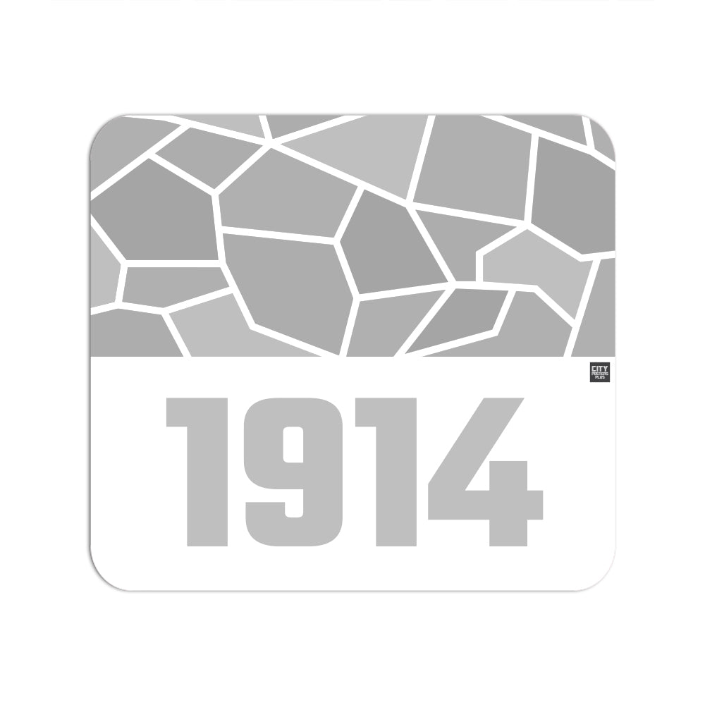 1914 Year Mouse pad (White)