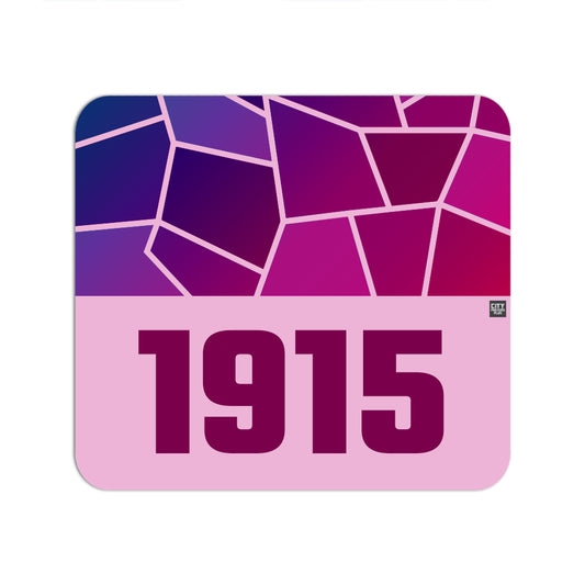 1915 Year Mouse pad (Light Pink)