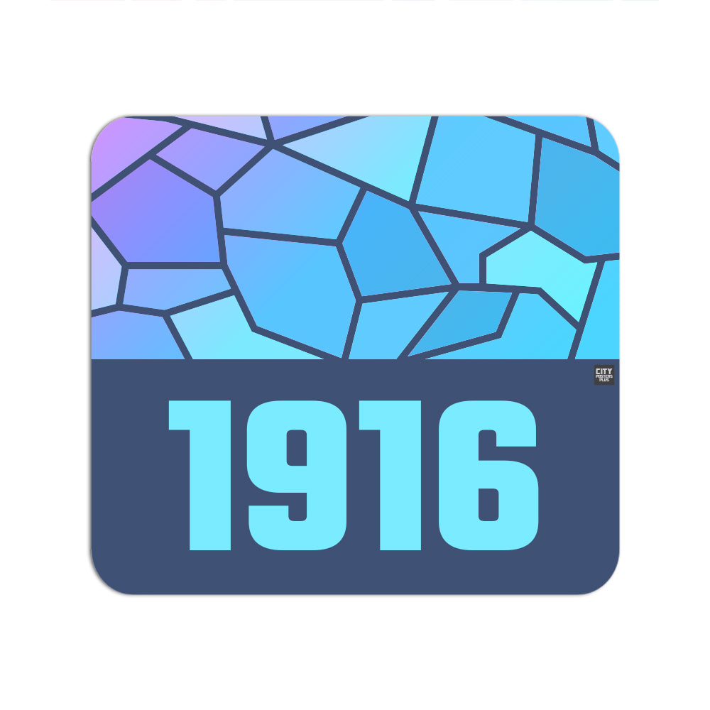 1916 Year Mouse pad (Navy Blue)