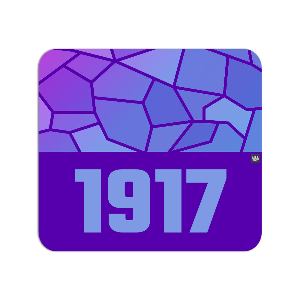 1917 Year Mouse pad (Purple)