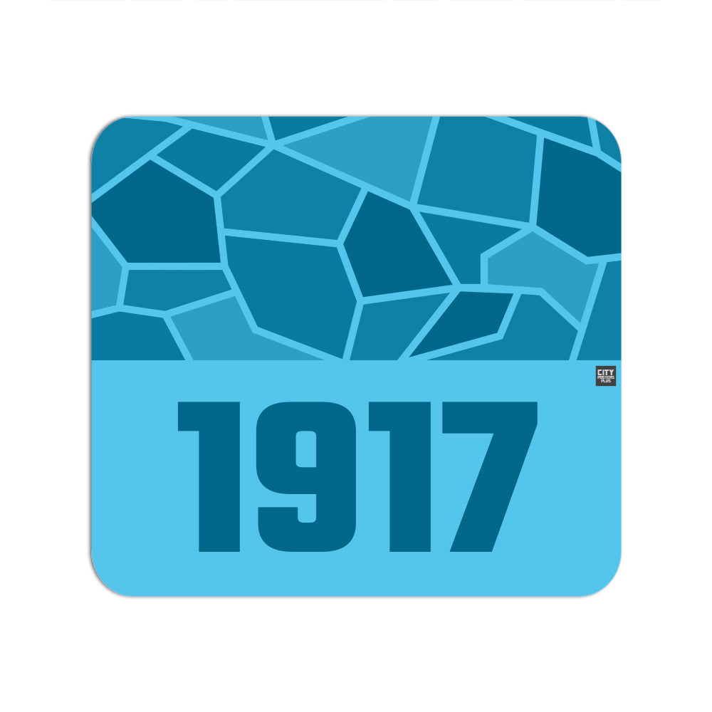 1917 Year Mouse pad (Sky Blue)