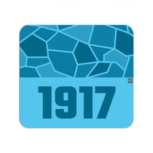 1917 Year Mouse pad (Sky Blue)