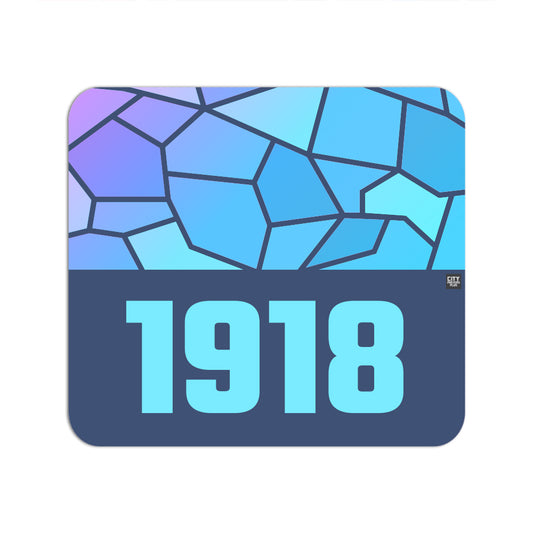 1918 Year Mouse pad (Navy Blue)