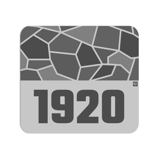 1920 Year Mouse pad (Melange Grey)