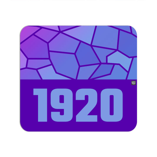 1920 Year Mouse pad (Purple)