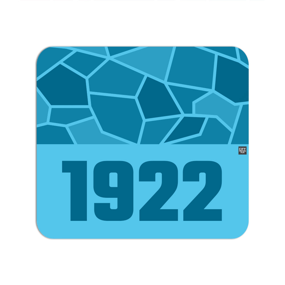 1922 Year Mouse pad (Sky Blue)