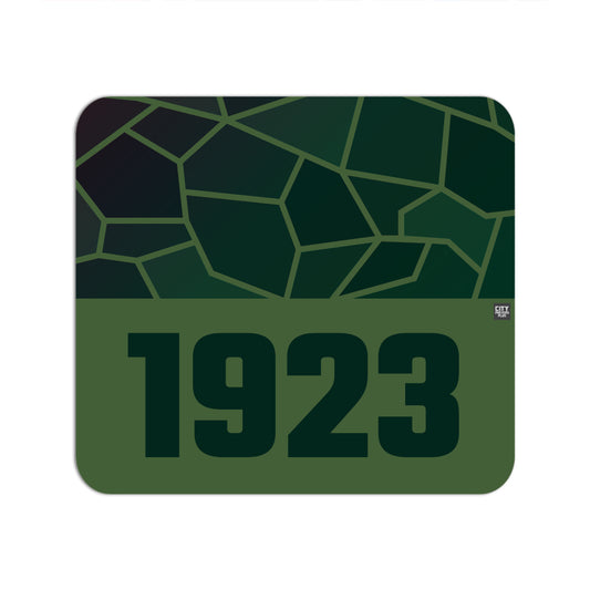 1923 Year Mouse pad (Olive Green)