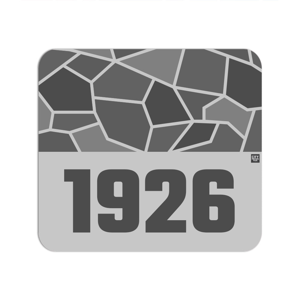 1926 Year Mouse pad (Melange Grey)